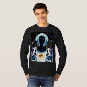 Bewakers van ruimte en tijd en waardigheid t-shirt (Voorkant volledig)