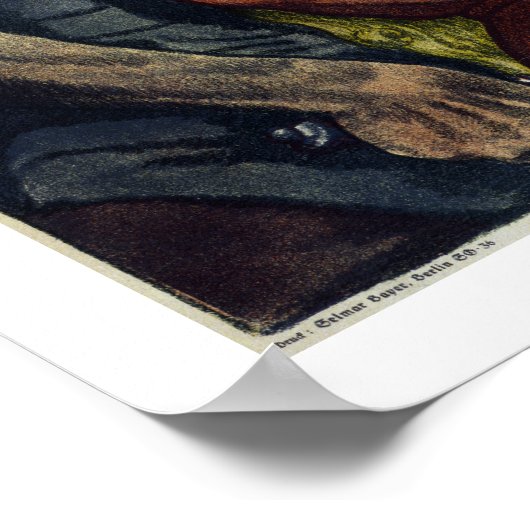 Bewakers van uw geluk (wit) poster (Hoek)