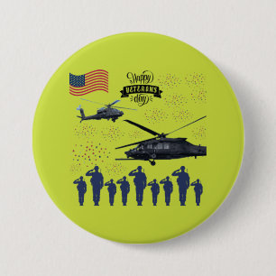 Bewakers van vrijheid citroen ronde button 7,6 cm