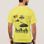 Bewakers van vrijheid geel t-shirt (Achterkant)