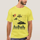 Bewakers van vrijheid geel t-shirt (Voorkant)