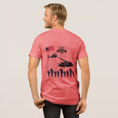 Bewakers van vrijheid rood Tri-Blend shirt (Voorkant)