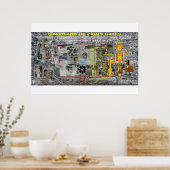 Bewakers van Zion's Gates Poster (Keuken)