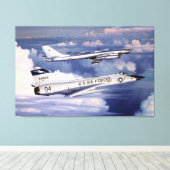 Bewaking Americas Skies William S Phillips Print (Insitu (Houten vloer))