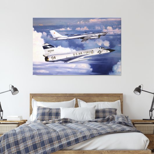 Bewaking Americas Skies William S Phillips Print (Insitu (Slaapkamer))