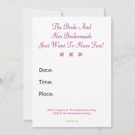 BEWAKING VAN DE AANnodiging van de Partij van de D Kaart (Achterkant)