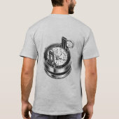 BEWAKING VAN DE GRONDWEEK OF GEOGRAFISCHE MAATREGE T-SHIRT (Achterkant)