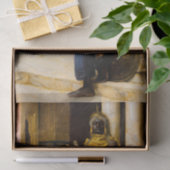 Bewaking van het paleis door Ludwig Deutsch Tissuepapier (Geschenk)