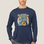 Bewakingsbemanning Tri-Blend Shirt (Voorkant volledig)