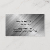 Bewakingscamera Bodyguard Bouncer Visitekaartje (Achterkant)