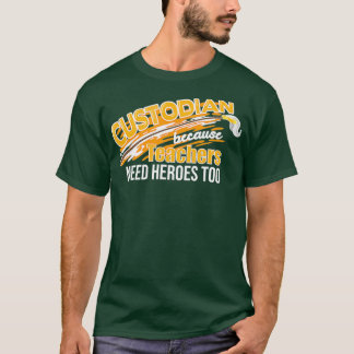 Bewakingsontwerp voor schoonmaker Perfecte reinigi T-shirt