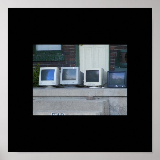 Bewakingssysteem Poster (Voorkant)