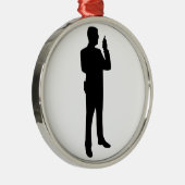 Bewakingswacht Metalen Ornament (Rechts)