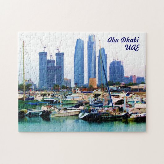 Bewakte Marina Legpuzzel (Horizontaal)