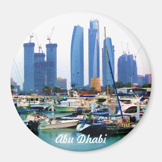 Bewakte Marina Magneet (Voorkant)