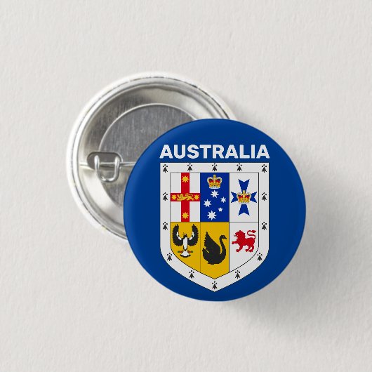 Bewapening van Australië Ronde Button 3,2 Cm (Voorkant /achterkant)