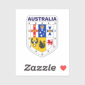 Bewapening van Australië Sticker (Vel)