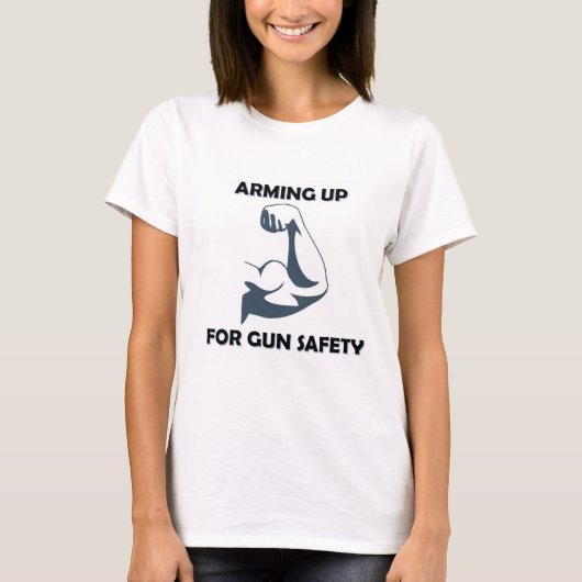 Bewapening voor de veiligheid van Pistolen T-shirt (Voorkant)