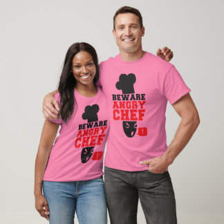 BEWARE ANGRY CHEF: koken koken T-shirt