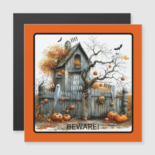 Beware & Boo: het spookhuis (Voorkant / Achterkant)