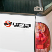 BEWARE - FALSE PROFETS BUMPERSTICKER (Op Truck)