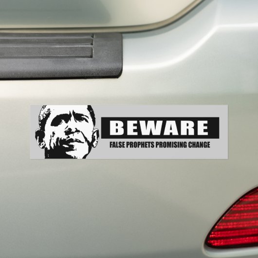 BEWARE - FALSE PROFETS BUMPERSTICKER (Op auto)