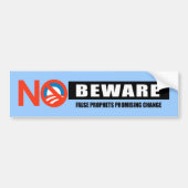 BEWARE - FALSE PROFETS BUMPERSTICKER (Voorkant)