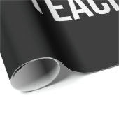 Beware Gym Teacher Physical Education Gift Cadeaupapier (Rol Hoek)