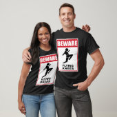 Beware Knockout Knees are Flying T-shirt (Unisex)