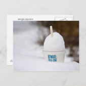 BEWARE: KOUDE ZONE BRIEFKAART (Voorkant / Achterkant)