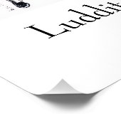 Beware of AI - Luddites Warned Us Perfect Poster (Hoek)