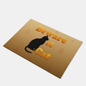 Beware of Cat Deurmat (Schuin)