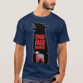 Beware Of False Prophets Jesus Warning 3 Christian T-shirt (Voorkant)