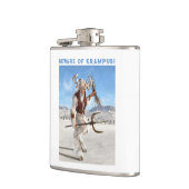 Beware of Krampus! Heupfles (Links)