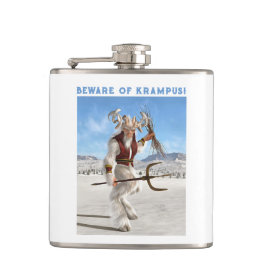 Beware of Krampus! Heupfles