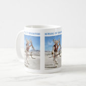 Beware of Krampus! Koffiemok (Voorkant links)