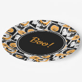 Beware of the cat! papieren bordje (Gekanteld)