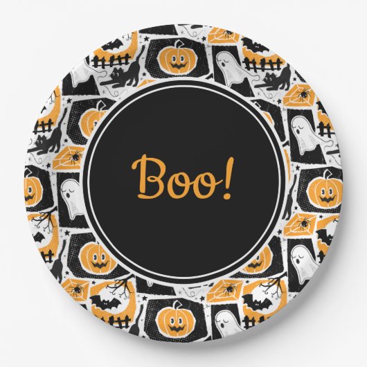 Beware of the cat! papieren bordje (Voorkant)