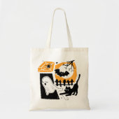 Beware of the cat! tote bag (Voorkant)