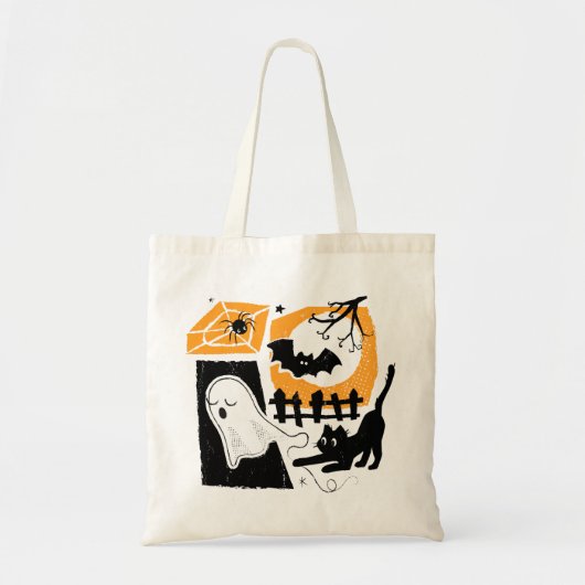 Beware of the cat! tote bag (Voorkant)