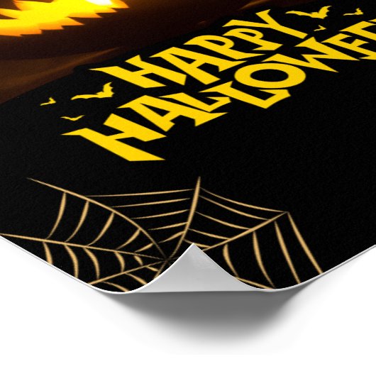 Beware the Devil's Whisper: Halloween Haunts Poster (Hoek)