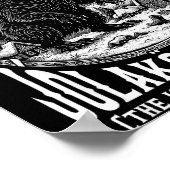 Beware The Jolakotturinn Yule Cat Icelandic Christ Poster (Hoek)