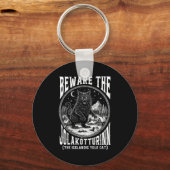 Beware The Jolakotturinn Yule Cat Icelandic Christ Sleutelhanger (Voorkant)