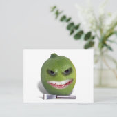 Beware the Lime with a Zester Briefkaart (Staand voorkant)