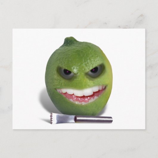Beware the Lime with a Zester Briefkaart (Voorkant)
