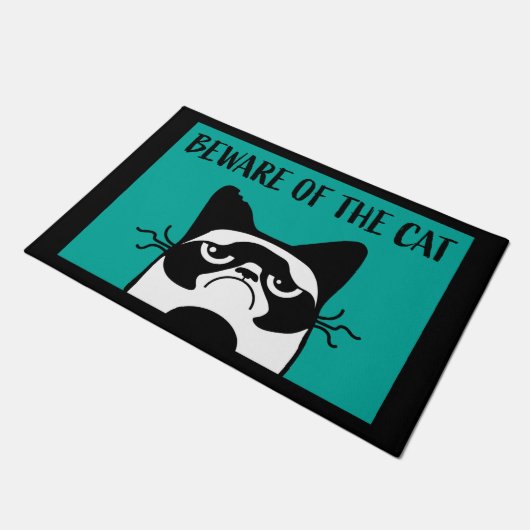 BEWARE VAN HET KATTELAND DEURMAT (Schuin)