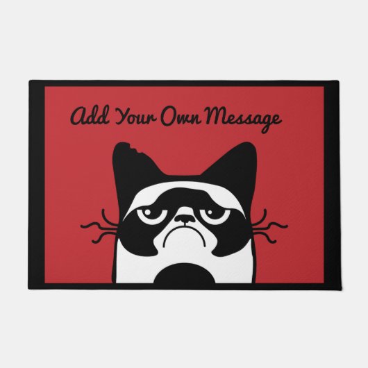 BEWARE VAN HET KATTELAND DEURMAT (Voorkant)