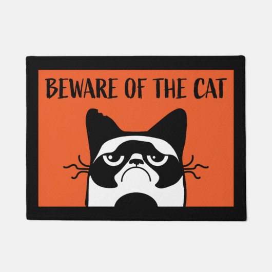 BEWARE VAN HET KATTELAND DEURMAT (Voorkant)