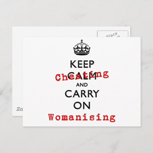 BEWAREN BRIEFKAART (Voorkant / Achterkant)