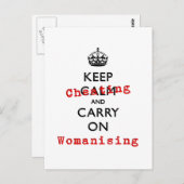 BEWAREN BRIEFKAART (Voorkant / Achterkant)